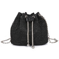 Borsa secchiello strass